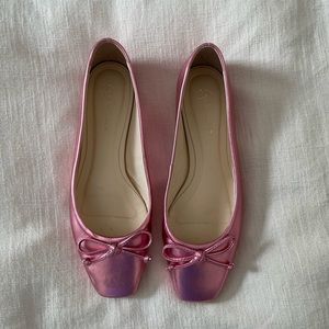 Guilhermina pink ballet flats
